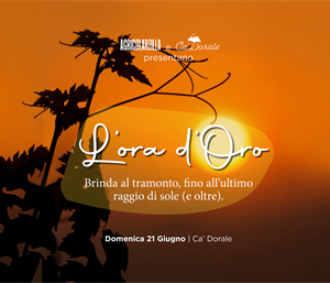 Brinda al tramonto con "L'Ora d'Oro"